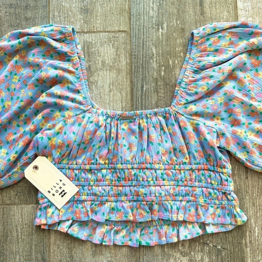 🔥🔥BILLABONG - KEEP DREAMING CROP TOP🔥🔥 - Picture 7 of 10